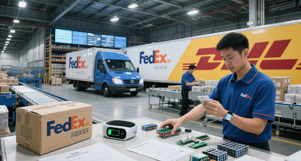 三類貨物精準匹配 DHL/FedEx，助科技企業(yè)高效完成跨境運輸